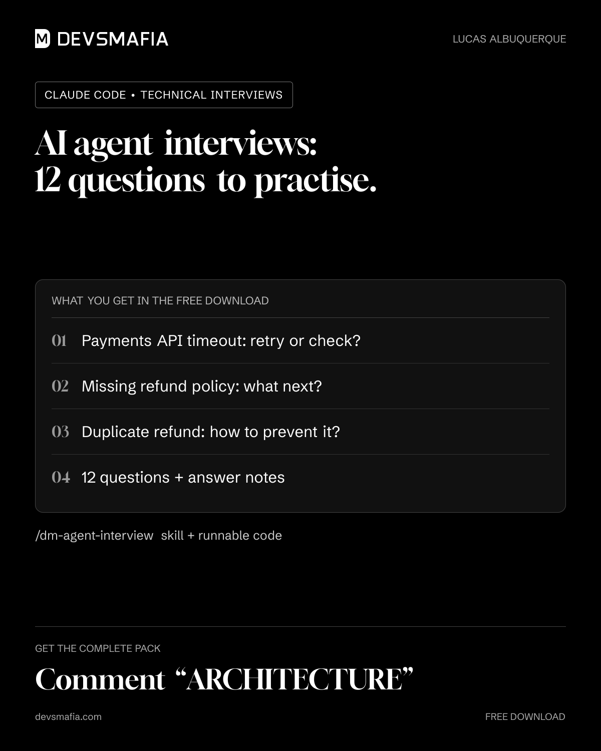 12 questions for your AI agent engineering interview