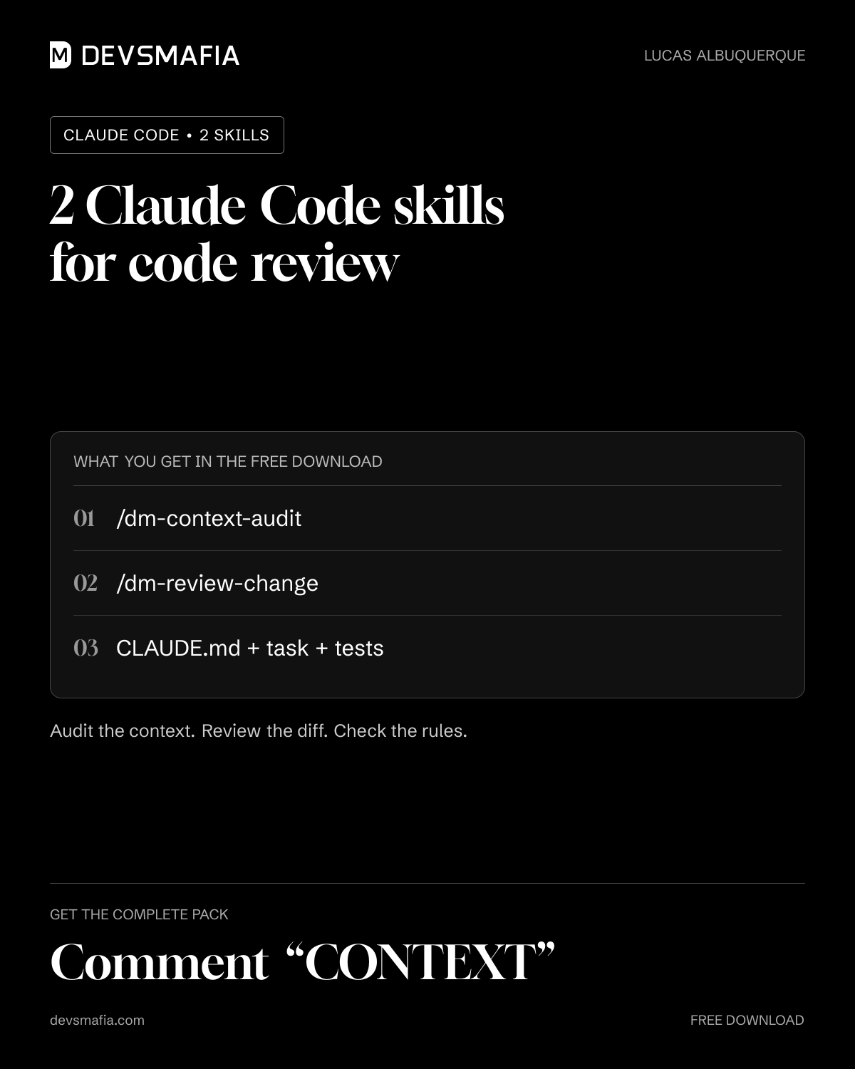2 Claude Code skills for reviewing code changes